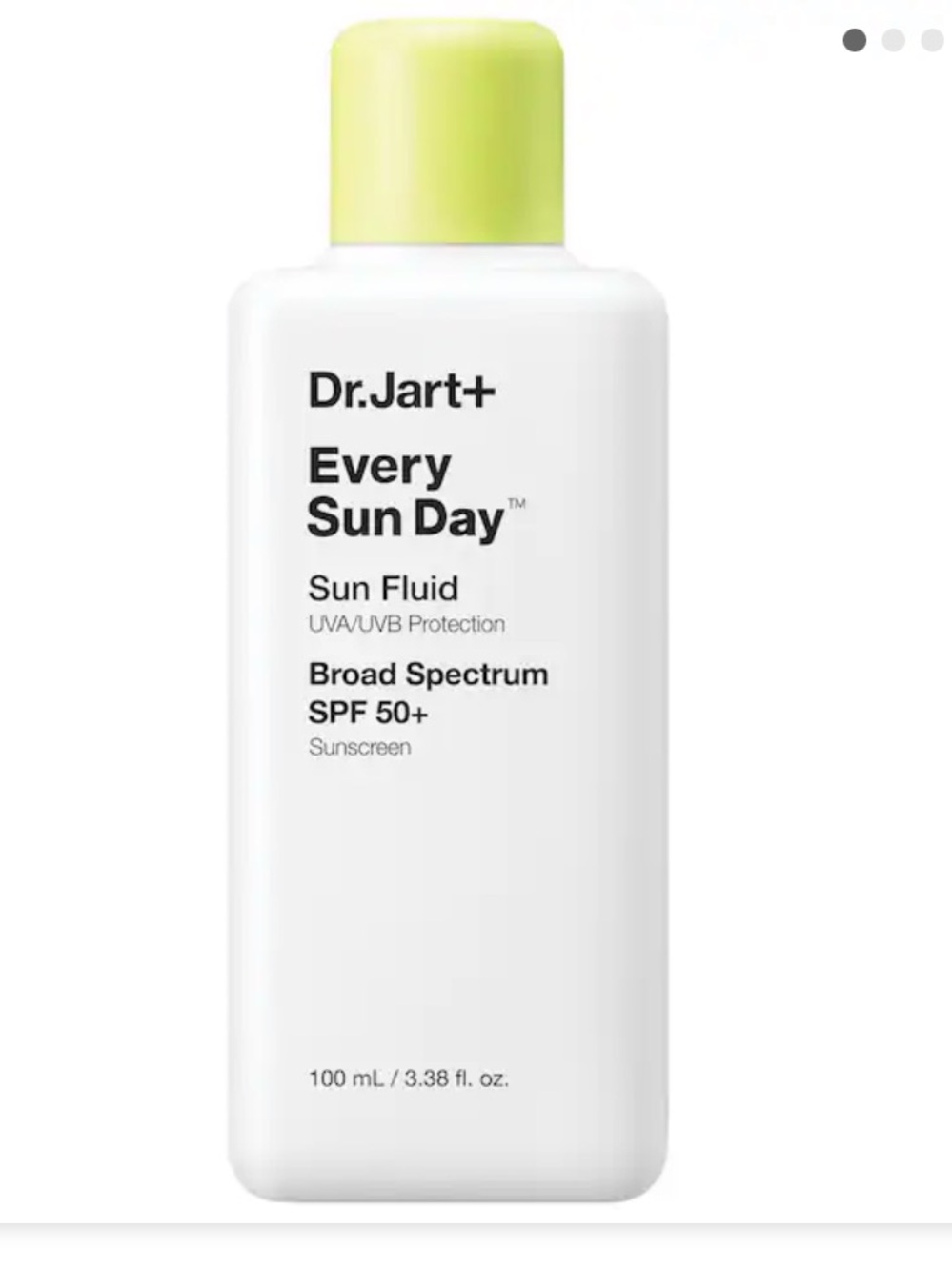 ☀️New Dr. Jart+ Every Sun Day Broad Spectrum SPF 50+ Sun Fluid